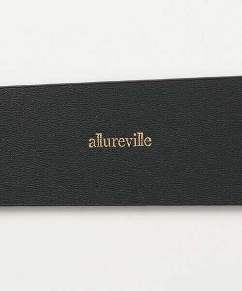 ＊＊allureville / アルアバイル ベルト・サスペンダー | レザーアシメサッシュベルト | 詳細2