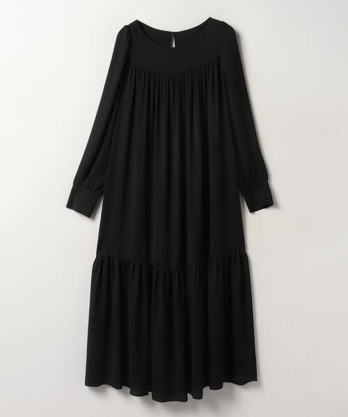 セール】 ボートネックティアードワンピース （ワンピース