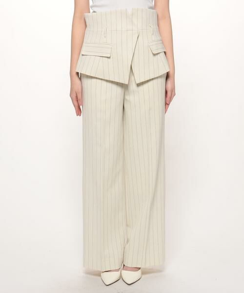 ＊＊allureville / アルアバイル ベルト・サスペンダー | ピンストライプカマーバンド | 詳細5