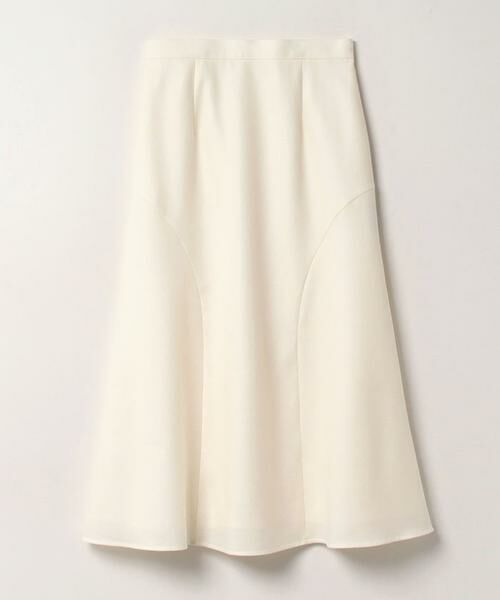＊＊allureville / アルアバイル スカート | Wジョーゼットソフトマーメイドスカート（オフホワイト）