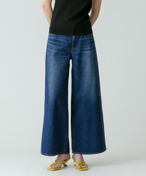 ＊＊allureville / アルアバイル デニムパンツ | バギーデニム（インディゴ）