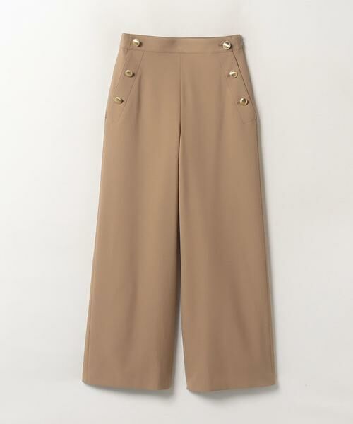 ＊＊allureville / アルアバイル パンツ | T/R裏起毛マリンパンツ（ベージュ）