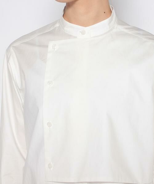 ＊＊allureville / アルアバイル シャツ・ブラウス | アシンメトリーラップシャツ | 詳細4