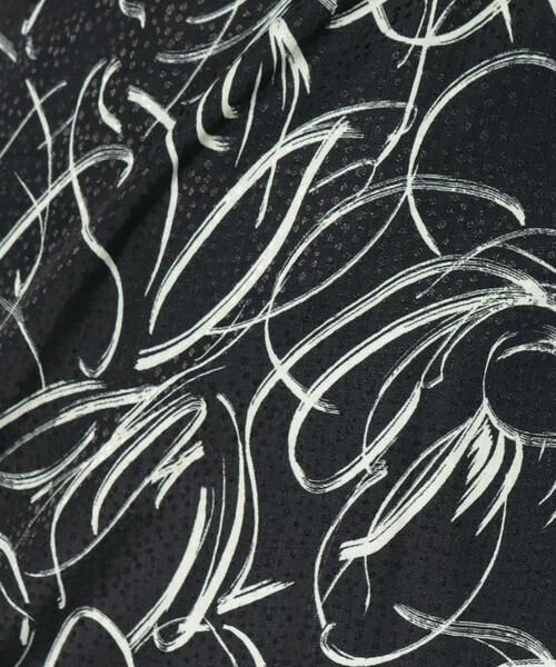 セール】 ドローイングフラワープリントワンピース （ワンピース