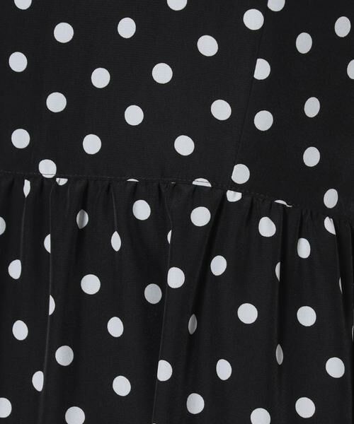 【新品未使用・お買い得！！】アルアバイル/ワンピース/黒×白/ドット柄/サイズ1 LOULOU WILLOUGHBY】オーガンドットワンピース （ドレス