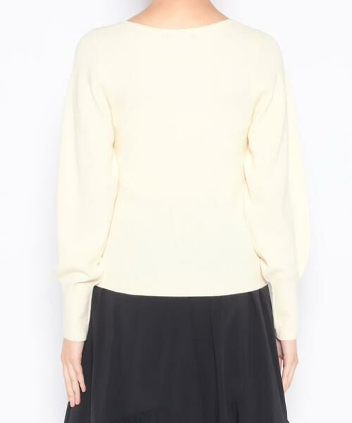 ＊＊allureville / アルアバイル ニット・セーター | スクエアデコルテプルオーバー | 詳細3