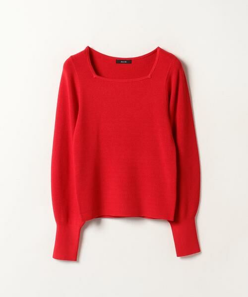 ＊＊allureville / アルアバイル ニット・セーター | スクエアデコルテプルオーバー | 詳細7