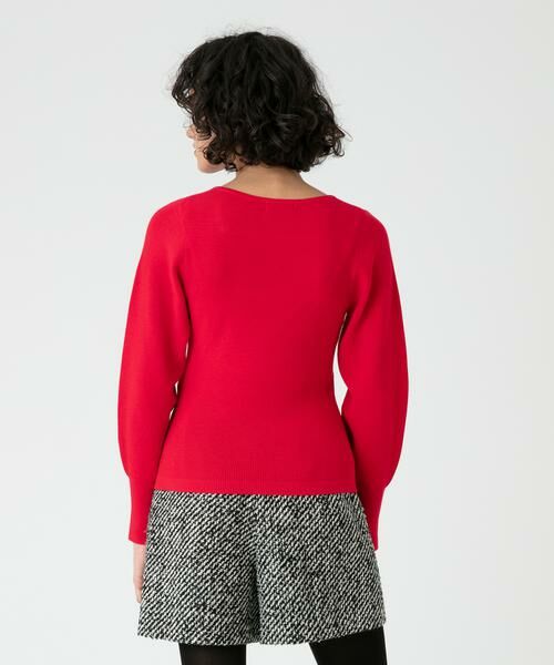 ＊＊allureville / アルアバイル ニット・セーター | スクエアデコルテプルオーバー | 詳細10