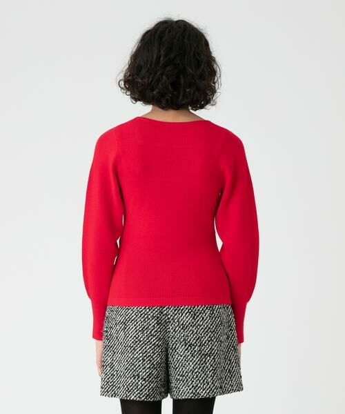 ＊＊allureville / アルアバイル ニット・セーター | スクエアデコルテプルオーバー | 詳細11