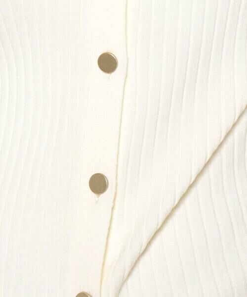 ＊＊allureville / アルアバイル カーディガン・ボレロ | 7X3リブカーディガン | 詳細5