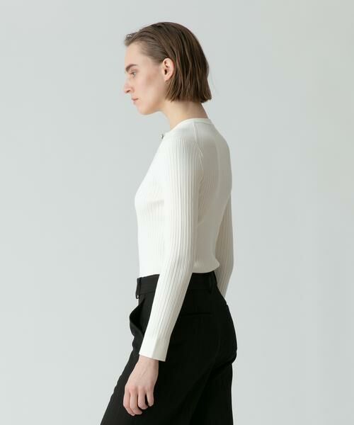 ＊＊allureville / アルアバイル カーディガン・ボレロ | 7X3リブカーディガン | 詳細8