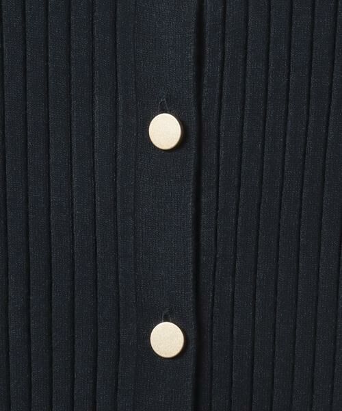 ＊＊allureville / アルアバイル カーディガン・ボレロ | 7X3リブカーディガン | 詳細18