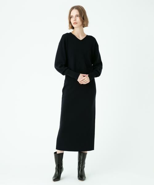 ウールスムースVネックプルオーバー （ニット・セーター