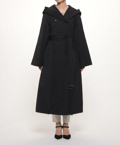 ＊＊allureville / アルアバイル その他アウター | タフタビッグフードライトコート | 詳細1