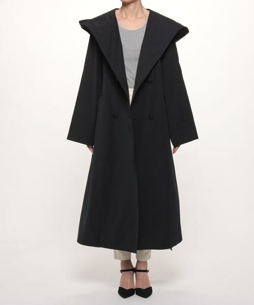 ＊＊allureville / アルアバイル その他アウター | タフタビッグフードライトコート | 詳細7