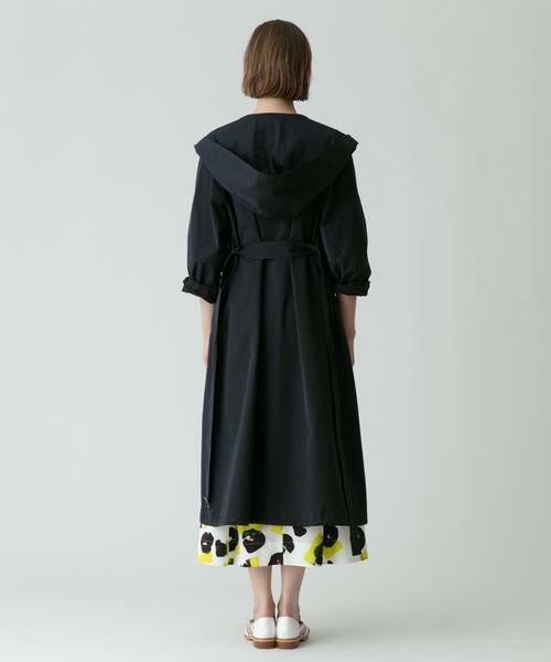 ＊＊allureville / アルアバイル その他アウター | タフタビッグフードライトコート | 詳細15