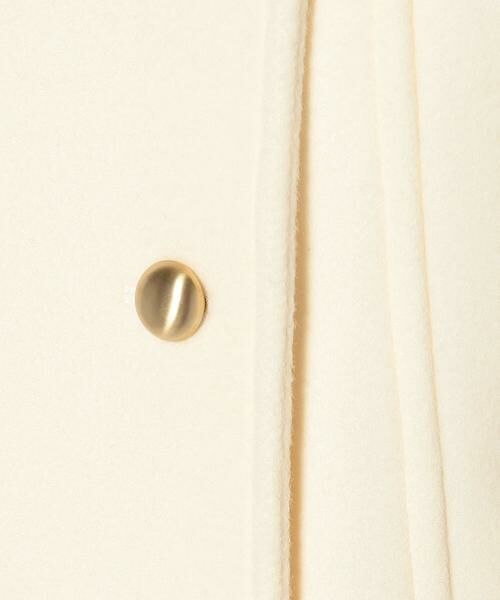 専用 美品｜ アルアバイル ショートビーバーオフィサーコート グレー ウール S セール】 ショートビーバーオフィサーコート （その他アウター