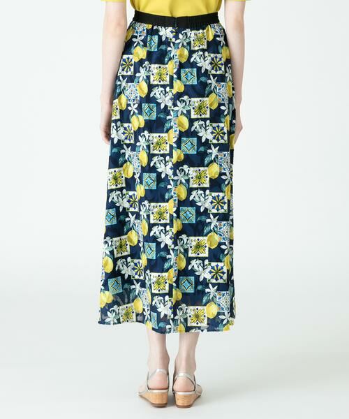 ＊＊allureville / アルアバイル スカート | レモンプリントギャザースカート | 詳細10