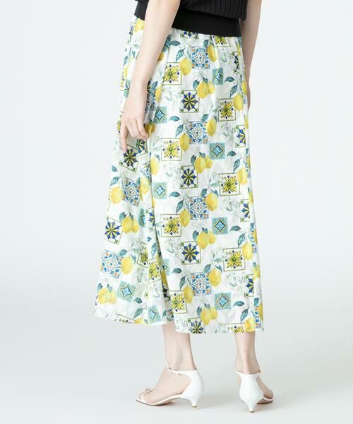 ＊＊allureville / アルアバイル スカート | レモンプリントギャザースカート | 詳細5