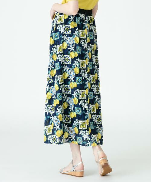 ＊＊allureville / アルアバイル スカート | レモンプリントギャザースカート | 詳細9