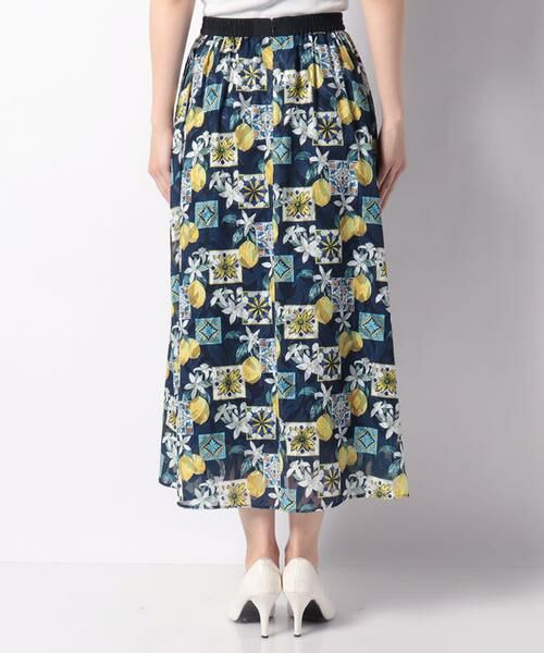 ＊＊allureville / アルアバイル スカート | レモンプリントギャザースカート | 詳細13
