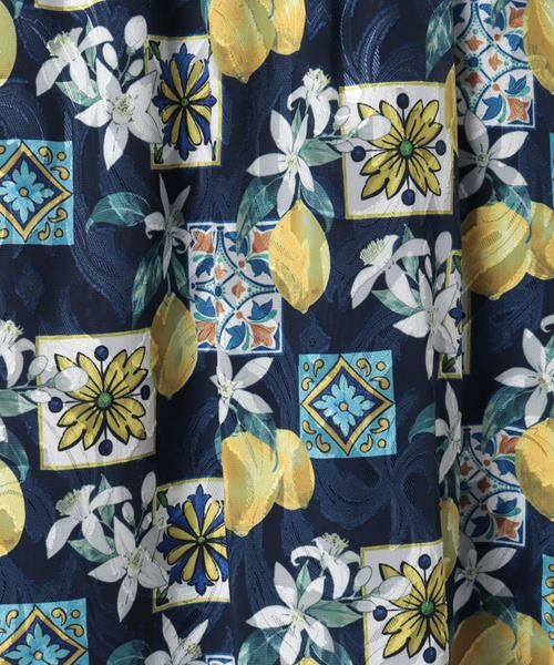 ＊＊allureville / アルアバイル スカート | レモンプリントギャザースカート | 詳細16