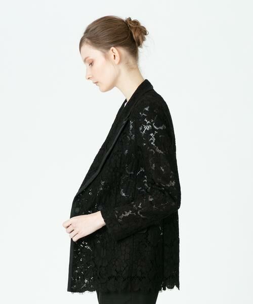 週末セール　美品　アルアバイル ダブルジャケット トリッカーカラミダブルジャケット | allureville (Women