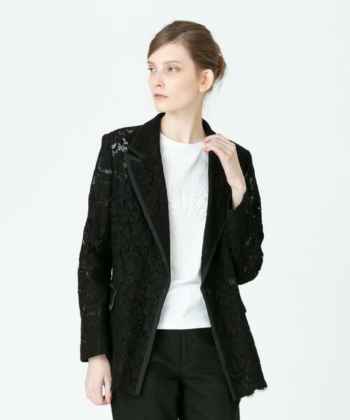 セール】 リバーレースダブルジャケット （テーラードジャケット
