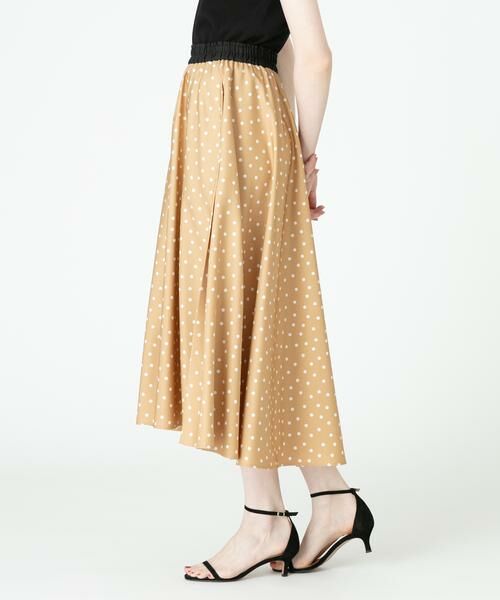 LOULOU WILLOUGHBY ドット フレアギャザースカート ブルー LOULOU WILLOUGHBY ドット フレアギャザースカート ブルー