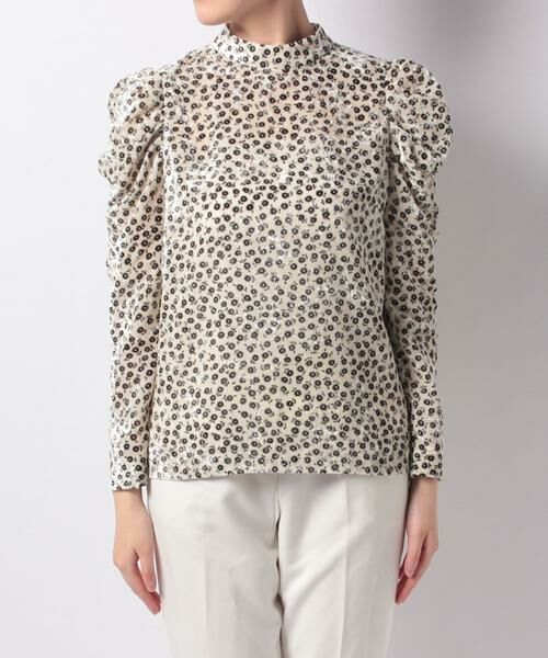 ＊＊allureville / アルアバイル シャツ・ブラウス | ベロア小花プリントブラウス | 詳細1