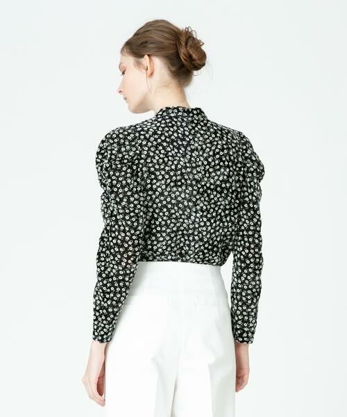 ＊＊allureville / アルアバイル シャツ・ブラウス | ベロア小花プリントブラウス | 詳細13