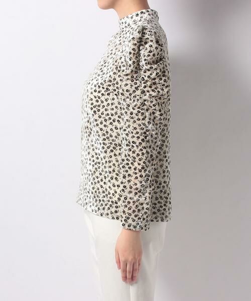 ＊＊allureville / アルアバイル シャツ・ブラウス | ベロア小花プリントブラウス | 詳細2