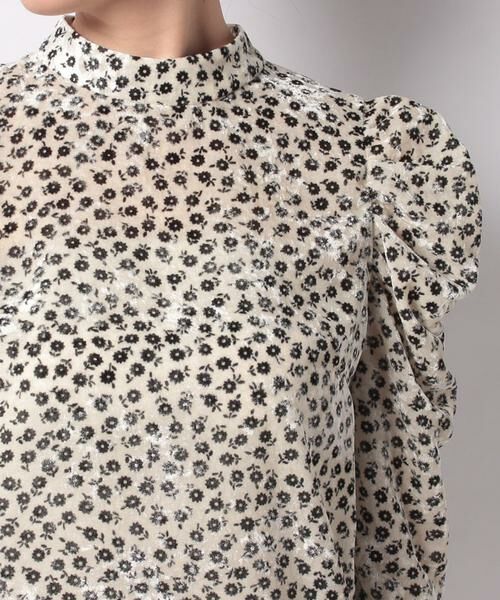 ＊＊allureville / アルアバイル シャツ・ブラウス | ベロア小花プリントブラウス | 詳細4