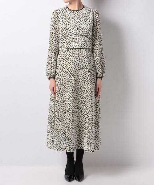 ＊＊allureville / アルアバイル ワンピース | ベロア小花プリントワンピース | 詳細1