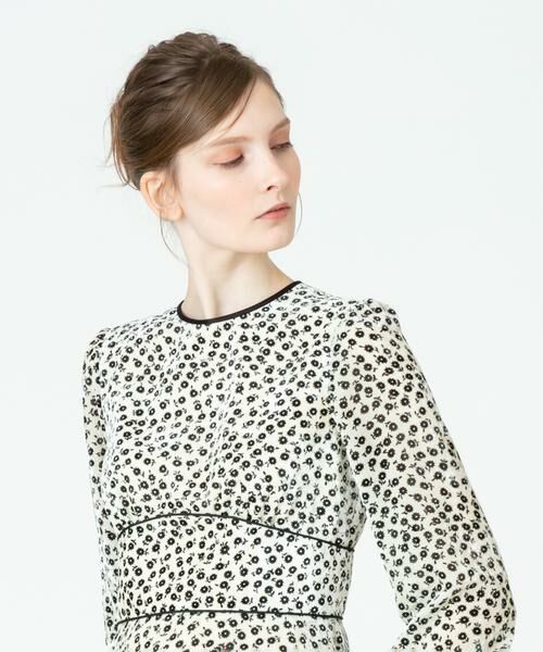 ＊＊allureville / アルアバイル ワンピース | ベロア小花プリントワンピース | 詳細12