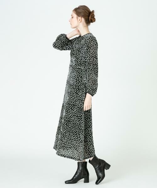 ＊＊allureville / アルアバイル ワンピース | ベロア小花プリントワンピース | 詳細13