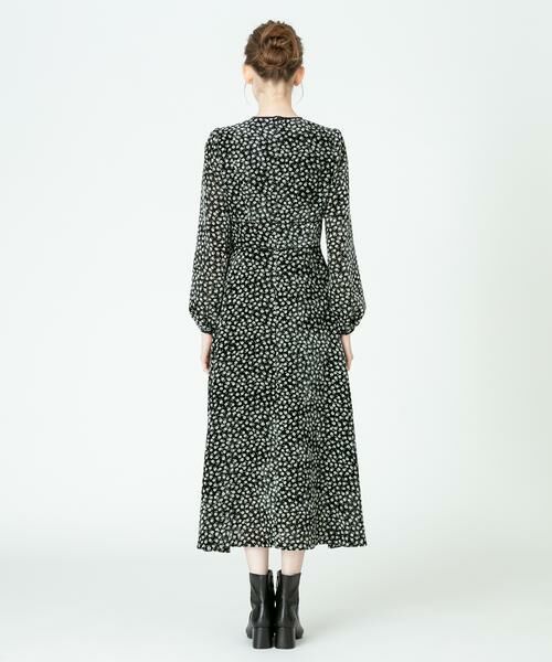 ＊＊allureville / アルアバイル ワンピース | ベロア小花プリントワンピース | 詳細15