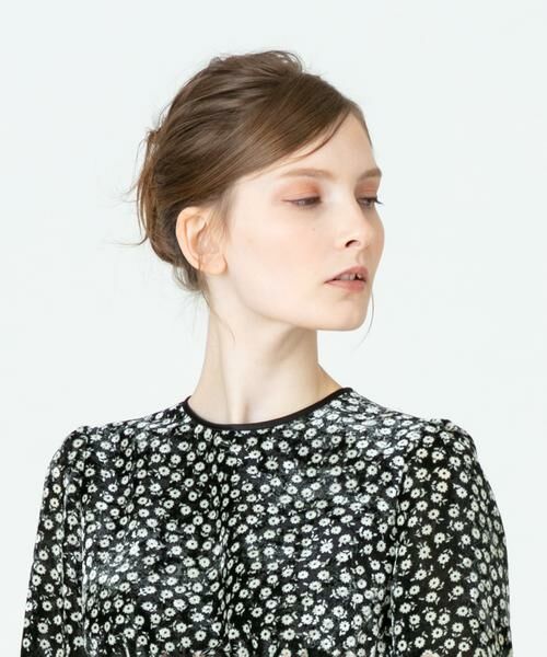 ＊＊allureville / アルアバイル ワンピース | ベロア小花プリントワンピース | 詳細16