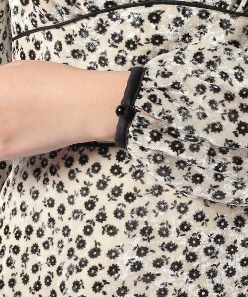 ＊＊allureville / アルアバイル ワンピース | ベロア小花プリントワンピース | 詳細5