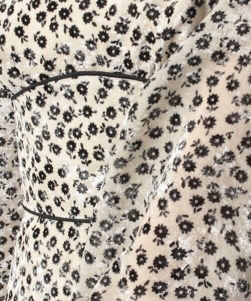 ＊＊allureville / アルアバイル ワンピース | ベロア小花プリントワンピース | 詳細7