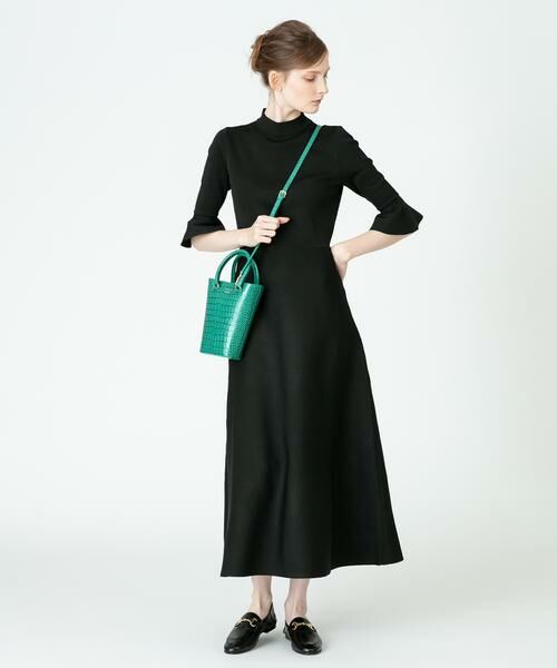 ＊＊allureville / アルアバイル ワンピース | フレアロングワンピース（ブラック）