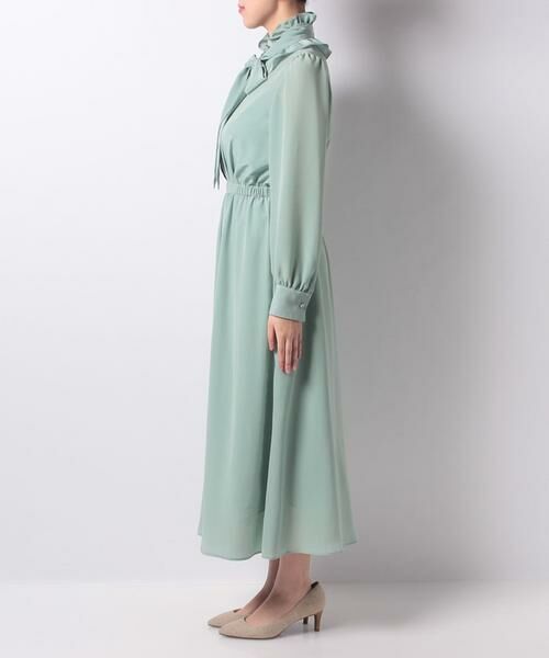 ＊＊allureville / アルアバイル ワンピース | ヴィーナスデシンフリルボウタイワンピース | 詳細2