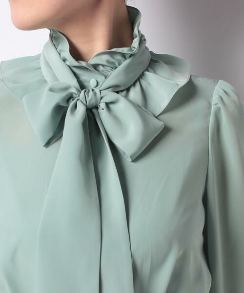 ＊＊allureville / アルアバイル ワンピース | ヴィーナスデシンフリルボウタイワンピース | 詳細4