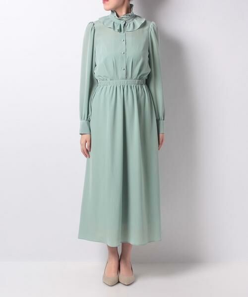 ＊＊allureville / アルアバイル ワンピース | ヴィーナスデシンフリルボウタイワンピース | 詳細6