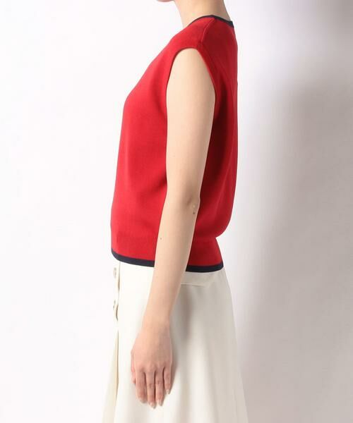 ＊＊allureville / アルアバイル ニット・セーター | バイカラープルオーバー | 詳細2