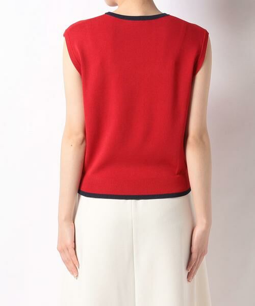 ＊＊allureville / アルアバイル ニット・セーター | バイカラープルオーバー | 詳細3