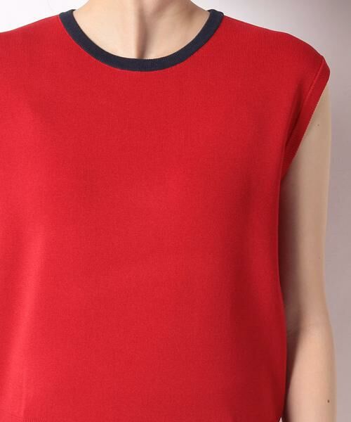 ＊＊allureville / アルアバイル ニット・セーター | バイカラープルオーバー | 詳細4