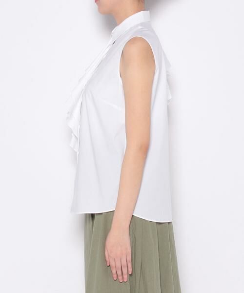 ＊＊allureville / アルアバイル シャツ・ブラウス | ラッフルノースリーブシャツ | 詳細2