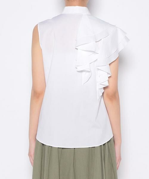 ＊＊allureville / アルアバイル シャツ・ブラウス | ラッフルノースリーブシャツ | 詳細3