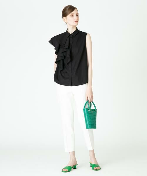 ＊＊allureville / アルアバイル シャツ・ブラウス | ラッフルノースリーブシャツ | 詳細12